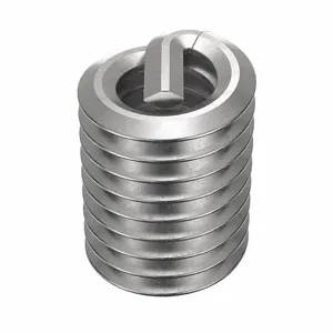 POWERCOIL 3532-5GX2.0DSL Helical Insert, 5-40 Thread Size, 0.250 Inch Length, Stainless Steel, 10Pk | AE7DDH 5WZT8