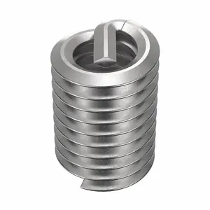 POWERCOIL 3532-8GX2.0D Helical Insert, 8-32 Thread Size, 0.328 Inch Length, Stainless Steel, 10Pk | AE6RLF 5UTZ1