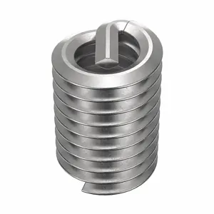 POWERCOIL 3532-8GX2.0DSL Helical Insert, 8-32 Thread Size, 0.328 Inch Length, Stainless Steel, 10Pk | AE7DDP 5WZU4