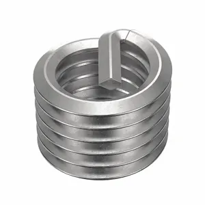 POWERCOIL 3532-9/16X1.0DSL Helical Insert, 9/16-12 Thread Size, 0.562 Inch Length, Stainless Steel, 5Pk | AE7DEK 5WZW3