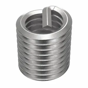 POWERCOIL 3532-9/16X1.5D Helical Insert, 9/16-12 Thread Size, 0.843 Inch Length, Stainless Steel, 5Pk | AE6RNX 5UUC3