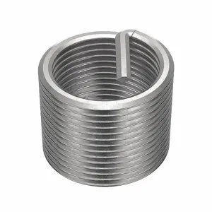 POWERCOIL 3534-1.1/4X1.0DSL Helical Insert, 1-1/4-12 Thread Size, 1.250 Inch Length, Stainless Steel | AE7DTY 5XAC2