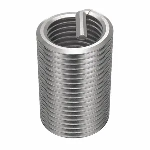 POWERCOIL 3534-1/2X2.0D Helical Insert, 1/2-20 Thread Size, 1.000 Inch Length, Stainless Steel, 10Pk | AE6RQG 5UUF5