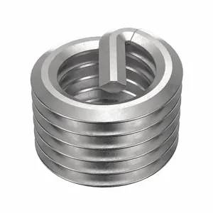 POWERCOIL 3534-1/4X1.0DSL Helical Insert, 1/4-28 Thread Size, 0.250 Inch Length, Stainless Steel, 10Pk | AE7DFG 5WZY3