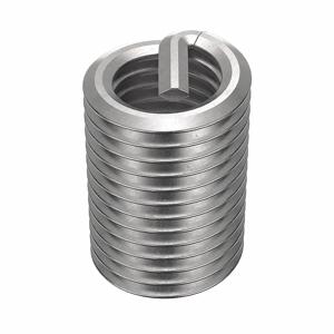 POWERCOIL 3534-1/4X2.0D Helical Insert, 1/4-28 Thread Size, 0.500 Inch Length, Stainless Steel, 10Pk | AE6RPU 5UUE3