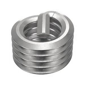 POWERCOIL 3534-10GX1.0D Helical Insert, 10-32 Thread Size, 0.190 Inch Length, Stainless Steel, 10Pk | AE6RPN 5UUD8