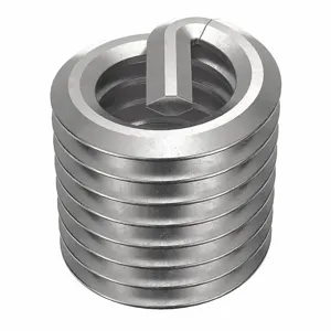 POWERCOIL 3534-10GX1.5D Helical Insert, 10-32 Thread Size, 0.285 Inch Length, Stainless Steel, 10Pk | AE6RPP 5UUD9