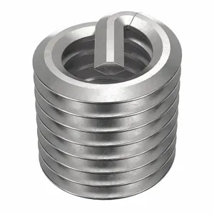 POWERCOIL 3534-10GX1.5DSL Helical Insert, 10-32 Thread Size, 0.285 Inch Length, Stainless Steel, 10Pk | AE7DFE 5WZY1