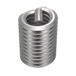 POWERCOIL 3534-10GX2.0D Helical Insert, 10-32 Thread Size, 0.380 Inch Length, Stainless Steel, 10Pk | AE6RPQ 5UUE0