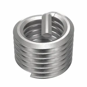 POWERCOIL 3534-5/16X1.0D Helical Insert, 5/16-24 Thread Size, 0.312 Inch Length, Stainless Steel, 10Pk | AE6RPV 5UUE4