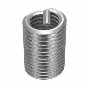 POWERCOIL 3534-5/16X2.0D Helical Insert, 5/16-24 Thread Size, 0.624 Inch Length, Stainless Steel, 10Pk | AE6RPX 5UUE6