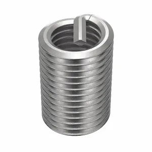 POWERCOIL 3534-5/16X2.0DSL Helical Insert, 5/16-24 Thread Size, 0.624 Inch Length, Stainless Steel, 10Pk | AE7DFM 5WZY8