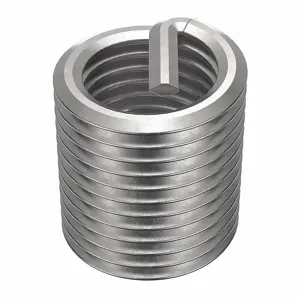 POWERCOIL 3534-7/16X1.5D Helical Insert, 7/16-20 Thread Size, 0.657 Inch Length, Stainless Steel, 10Pk | AE6RQC 5UUF1