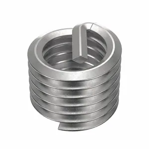 POWERCOIL 3552-1/2X.534 Helical Insert, 1/2-14 Thread Size, 0.750 Inch Length, Stainless Steel, 5Pk | AE7DAZ 5WZK4