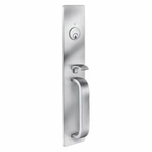 PRECISION 3R01705A630 Key Thumb Piece, Thumbpiece Pull, 1, Satin Stainless Steel, 48 Inch Max. Door Wd | CT7WYV 45EV49
