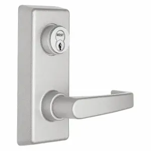 PRECISION 4R0808A689 Key Retracts Latchbolt, Lever, 1, Aluminum, 48 Inch Max. Door Width, 808 | CT7WYR 35GR96