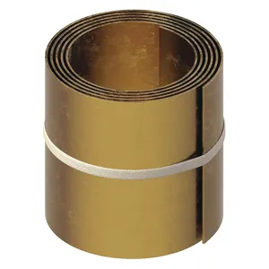 APPROVED VENDOR 17700 Shim Stock Roll Brass 0.0010 Inch 6 In | AE3RCP 5EY83