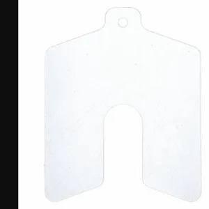 PRECISION BRAND 42141 Slotted Shim Tab B 0.0075 Inch - Pack Of 20 | AE3VLT 5GE41