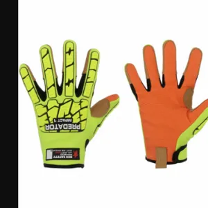 PREDATOR PD4900XL Mechanics Gloves, Size XL, Mechanics Glove, Kevlar with Polyurethane Grip, Kevlar | CT7XUY 781LT8