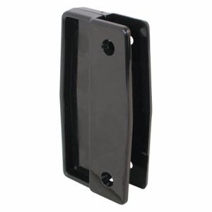 PRIME LINE A 111 Door Pull Screen, 4 Inch Lg, 1 7/8 Inch Width, Unfinished, Plastic, Black, A 111 | CT7YEC 485R74