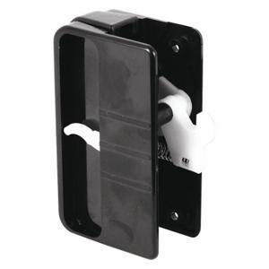 PRIME LINE A 156 Latch and Pull, 2 1/8 Inch Length, 1 1/4 Inch Width, Unfinished, Included, Plastic | CT7YXT 485T04