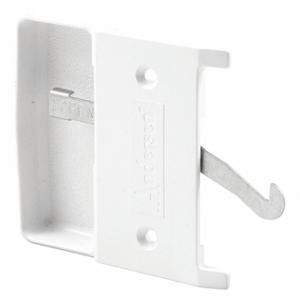 PRIME LINE A 205 Latch and Pull, Unfinished, Included, Plastic, White | CT7YYW 485T26