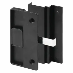 PRIME LINE A 219 Door Handle, 4 1/8 Inch Lg, 2 Inch Width, Unfinished, Plastic, Black | CT7YKZ 485T36