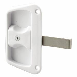 PRIME LINE A 224 Door Latch, 3 3/4 Inch Lg, 1.562 Inch Projection, Unfinished, Plastic | CT7YDE 485T40
