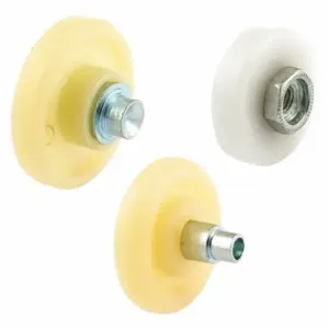 PRIME LINE B 622 Rollers Assortment, 5 7/16 Inch Length, 3 13/16 Inch Width, Nylon, Included, Nylon, White | CT7ZKE 485U25