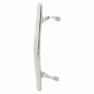 PRIME LINE C 1067 Patio Door Pull, Non-Locking Pulls, 5/8 Inch Length, 9 1/2 Inch Height, Diecast | CT7YEU 436C26