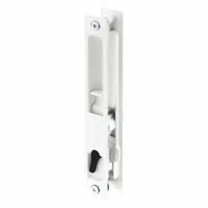 PRIME LINE C 1226 Patio Door Handle Set, Flush Mount Latch, 13/64 Inch Bolt Hole Dia, Dull | CT7YNP 54FY15