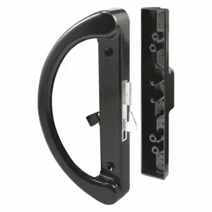 PRIME LINE C 1252 Patio Door Handle Set, Surface Mount Hook Latch, 3/16 Inch Bolt Hole Dia, Dull | CT7YQM 54FY23