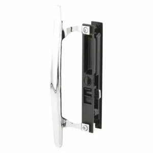 PRIME LINE C 1262 Patio Door Handle Set Keyed, Flush Mount Latch, 13/64 Inch Bolt Hole Dia, Alike | CT7YMA 54FY29