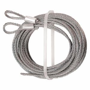 PRIME LINE GD 52101 Extension Cables, Steel, Galvanized, 3/32 Inch Lg, 144 Inch Wd, 1 Pr | CT7YUD 54DR60