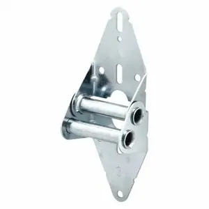 PRIME LINE GD 52106 Garage Door Hinge, Steel, Galvanized Steel, #1 Heavy Duty, 1 7/8 Inch Door Leaf Height | CT7YUQ 54DR65