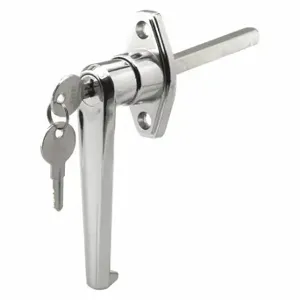 PRIME LINE GD 52123 Locking Handle, Zinc, Diecast, 3 Inch Length, 4 51/64 Inch Wd, 1 1/4 Inch Ht | CT7YZE 54DR80