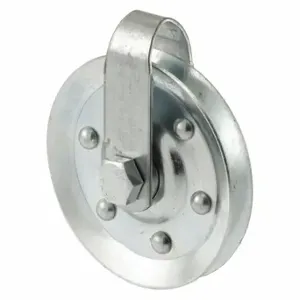 PRIME LINE GD 52189 Pulley Strap And Bolt, Steel, Galvanized, 3 Inch Length, 3 Inch Width, 1 Pair | CT7ZFP 54DR94