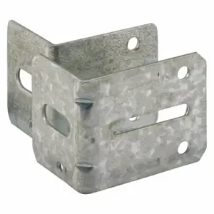 PRIME LINE GD 52220 Track Brackets, Steel, Galvanized, 2 3/16 Inch Length In, 2 3/4 Inch Width In, 1 PR | CT7YAW 54DT06