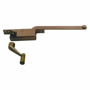 PRIME LINE H 3516 Left Hand Window Operator, Square Housing, Steel, Bronze, 8 Inch Length | CT7ZAQ 54FY74