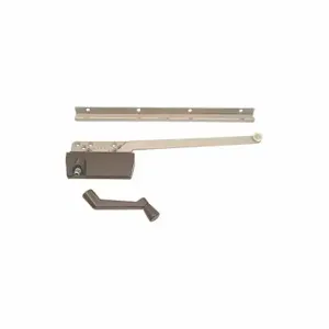 PRIME LINE H 3948 Left Hand Window Operator, Casement Window, Die Cast, Brass, 9 Inch Length | CT7YZW 54FZ17