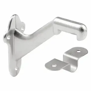 PRIME LINE MP10132 Hand Rail Brackets, Satin, Chrome Plated, PK 2 | CT7YXC 169U88