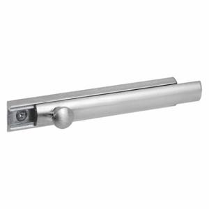 PRIME LINE MP10306 Surface Bolt, 4 Inch, Satin Ni, Solid Brass | CT7ZQX 169Y81