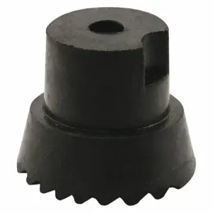 PRIME LINE MP4557 Door Holder, Repl Tips, Blk Rubber, Scrs, PK 10 | CT7YFX 169U39