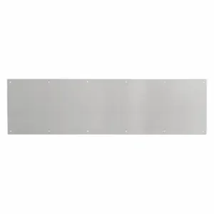 PRIME LINE MP4838 Door Kick Plate, 8 X 34 Inch, Satin Nickel | CT7ZEQ 169W72