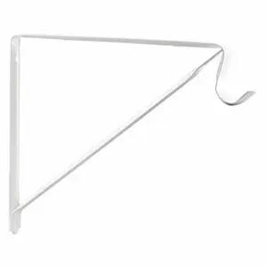 PRIME LINE MP7048 Closet Pole Shelf/Support Bracket | CT7ZFB 169W28