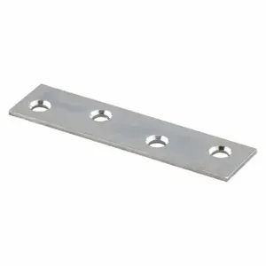 PRIME LINE MP9247 Brkt Mending Plate, 3/4 x 3 Inch, Zinc, 10 PK | CT7ZEL 169V85