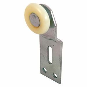 PRIME LINE N 6512 Front Closet Door Roller, Sliding Door, Steel, Unfinished, 4 Inch Length, 1 PR | CT7YLP 430U51