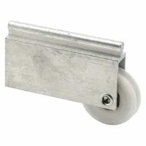 PRIME LINE N 6599 Mirror Door Roller, Sliding Door, Nylon, Unfinished, 3 Inch Length, 3 3/4 Inch Wd | CT7ZJN 430V21