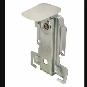 PRIME LINE N 6791 Mirror Door Guide, Sliding Door, Nylon, Unfinished, 3 7/16 Inch Length, 1 PR | CT7YZV 430W68