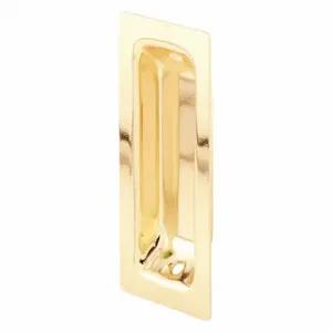 PRIME LINE N 6826 Closet Door Pull Handle, Sliding Door, Nylon, Unfinished, 3 1/4 Inch Length, 1 Pair | CT7YWN 430W92